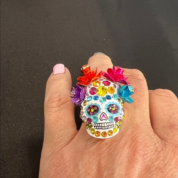 Betsey Johnson | Sugar Skull Ring - Picture 6 of 12